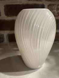 Lenox Mirage Flower Vase Embossed Porcelain Fine Ivory 6 1/2 ...