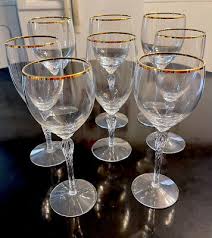 Vintage Lenox Crystal Wine Glasses | eBay