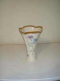 Lenox Morningside Side Cottage Vase Morning Glories, Bees ...