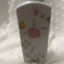 Pair of Vintage Floral Japanese Vases | Chairish