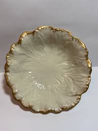 Vintage Lenox USA Porcelain Cabbage Lettuce Leaf Candy Nut ...