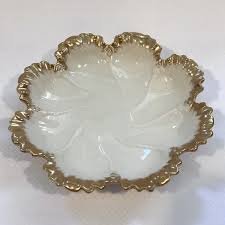 Lenox | Dining | Vintage Lenox 9486 Gold Trim Cabbage Leaf ...