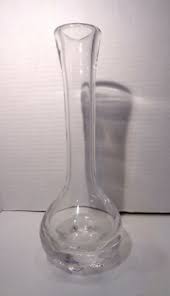 Vintage Signed Nils Landberg Orrefors Sweden 9½" Tall Bud ...