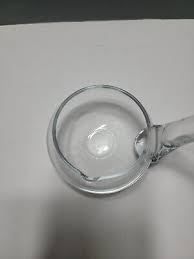 Unbranded Clear Glass / Crystal punch bowl Ladle 🥣 Straight ...