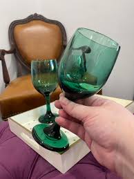 Set of 3 1970's Libbey Wine Glasses - Etsy