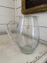 Vintage Clear Glass Pitcher – Jami Ray Vintage