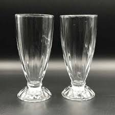 Set of 2 Heavyweight Soda Shop Style Classic Milk Shake Ice ...