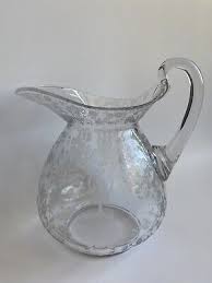 CAMBRIDGE GLASS Etched Elegant Rose Point Doulton ...