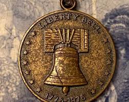 Liberty Bell Bicentennial Coin Pendant USA 1776 to 1976 ...