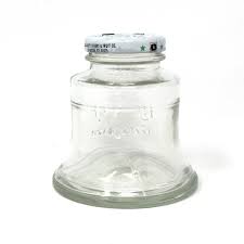 Jar, Liberty Olives Glass Jar with Lid, Liberty Bell Shaped ...