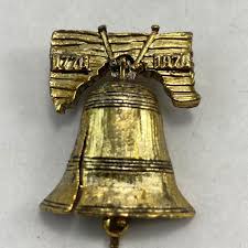 Vintage Gerry's liberty bell brooch. Great condition. | Depop