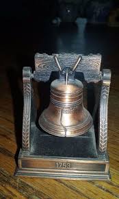 Bronze Tone PASS & STOW Liberty Bell Souvenir Pencil ...