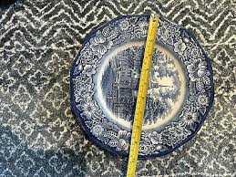 Liberty Blue Colonial Independence Hall Staffordshire Ironstone Plate | eBay