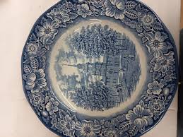 Sold at Auction: 150+ pieces of Liberty Blue Dishes