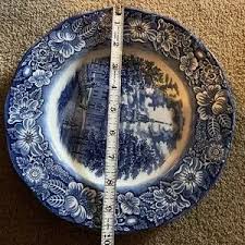 Staffordshire | Art | Vintage Liberty Blue Historical Colonial Scenes Staffordshire Ironstone975 | Poshmark