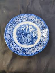 Liberty Blue & White Historic Colonial Scenes Old North ...