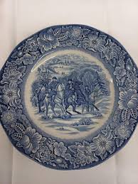 Sold at Auction: 150+ pieces of Liberty Blue Dishes