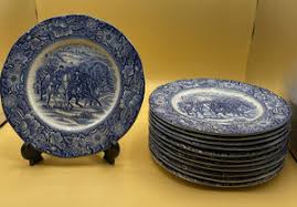Blue Plates Vintage | eBay