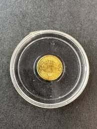 1907 Saint Gaudens Lady Liberty .5 Gram 24k Gold MINI ...