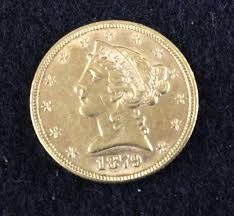 Lot - 1879 $5 Liberty Head Gold Coin