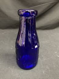 VTG Liberty Milk Co Cobalt Blue Bottle Buffalo NY | eBay
