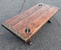 Ron Jon Wwii Liberty Ship Hatch Cover Table Suite