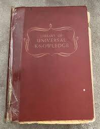 1958 Library Of Universal Knowledge - The Practical Self-Educator - Hardcover | eBay