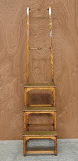 STUNNING ANTIQUE CIRCA 1810 GEORGE III ELM & LEATHER LIBRARY ...