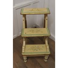 Regency Style Painted Library Steps, 1960s | Chairish