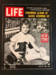 Life Magazine April 26 1963 Charming Album of Jackie Growing Up | eBay