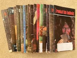 Lot of 17 Vintage tropical fish hobbyist magazines January ...