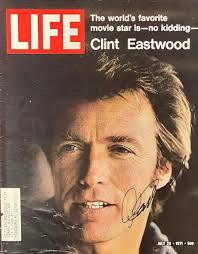 Clint Eastwood Autographed Life Magazine (Jsa) – SEUYCO