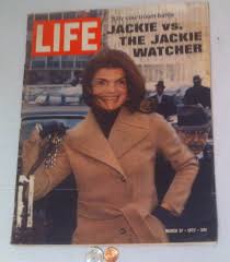 Vintage Life Magazine, 1972, Jackie Vs. the Jackie Watcher ...