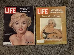 Vintage 1964/1972 Marilyn Monroe LIFE Magazines | eBay