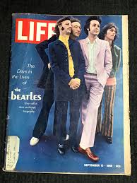 1968 Sept 13 LIFE Magazine G/VG 3.0 BEATLES John Lennon Paul ...