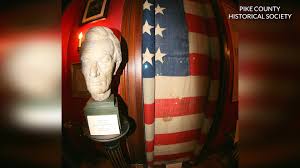 Authentic "Lincoln Flag" on display in Pike County