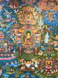 Life of the Buddha Thangka Painting – Routes Gallery Inc