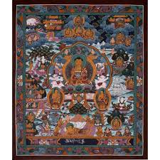 Shakyamuni Buddha Life Story Thangka | Hand-painted Tibetan ...