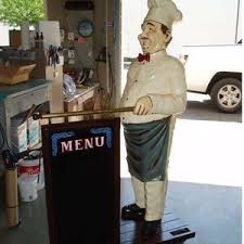 Life Size Chef Statues - Durable & Customizable Decor