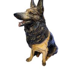 Life Size German Shepherd Statue by Marwal Industries. VERY ...