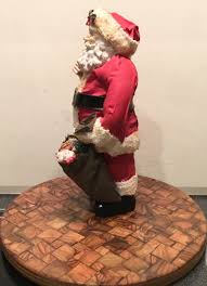 CHRISTMAS, SANTA CLAUS LARGE BELL, LOADED WITH PRESENTS ...