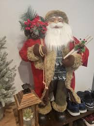 Reviews for Home Accents Holiday 3 ft Santa With Present Bag ...