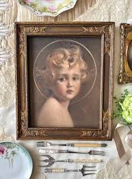 Vintage Print Framed Charles Bosseron Chambers Light of the ...