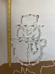 Christmas Snowman Light Up Holiday Decorative Hanging Frosty ...