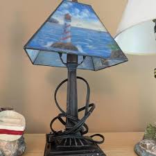 Lighthouse lamp | EstateSales.org