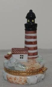 Lighthouse Shaped Trinket Jewelry Box | eBay