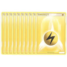 Amazon.com: Pokemon Cards - Lot of 10 Lightning Energy Cards ...