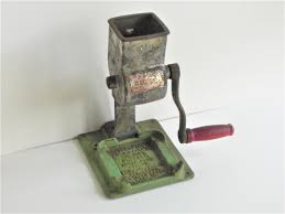 Vintage Green Iron Lightning Ice Cube Breaker Red Crank Handle - Etsy