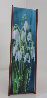 19 Flowers Narrow Photo Strip Pattern; Fore-edge Book Art, Lilies of the Valley, Birthday - Etsy UK