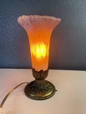 Pink Tulip Lamp In Collectible Table Lamps for sale | eBay